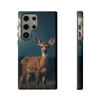 Samsung Galaxy Case – Mystic Fawn Under the Moonlit Sky