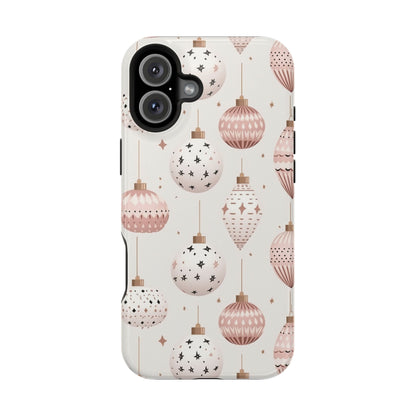 Blush Pink Holiday Ornaments - MagSafe iPhone Series Case