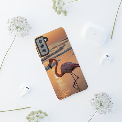 Island Beauty – Flamingo Samsung Galaxy Case