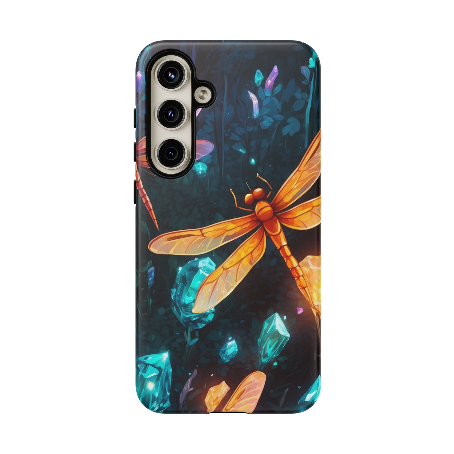 Mystical Dragonflies & Crystals – Samsung Galaxy Series Case