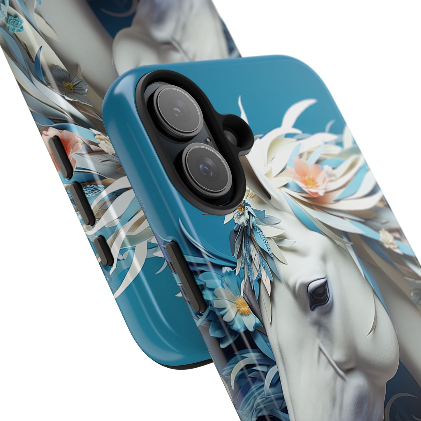 Floral Horse iPhone Case