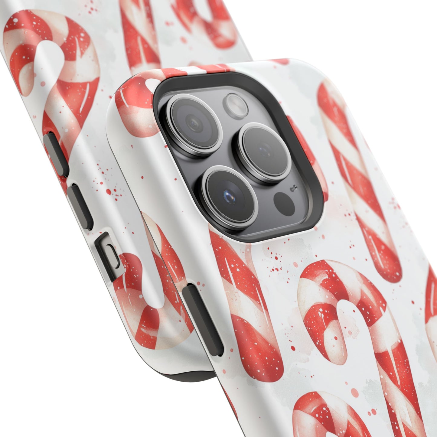 Festive Candy Cane Delight - MagSafe iPhone Series Case