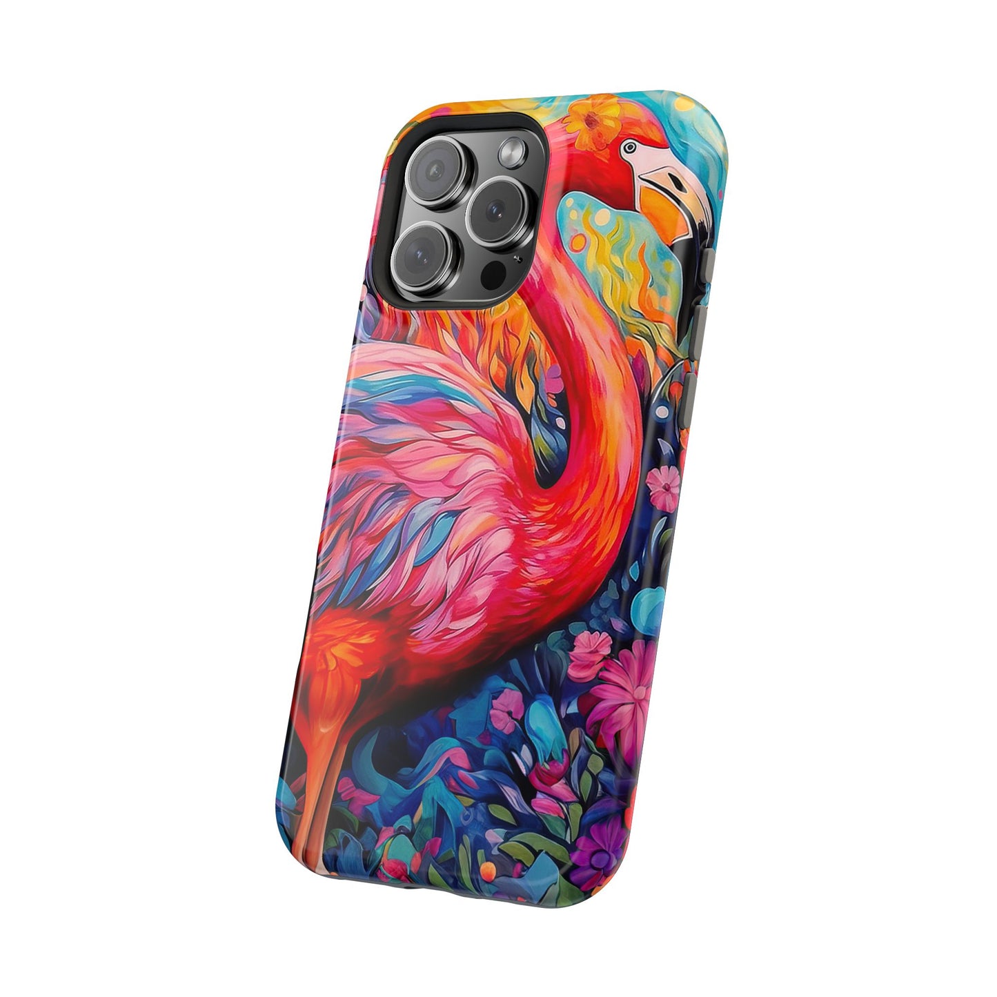 Flamingo Fiesta – Vibrant Flamingo MagSafe iPhone Cases