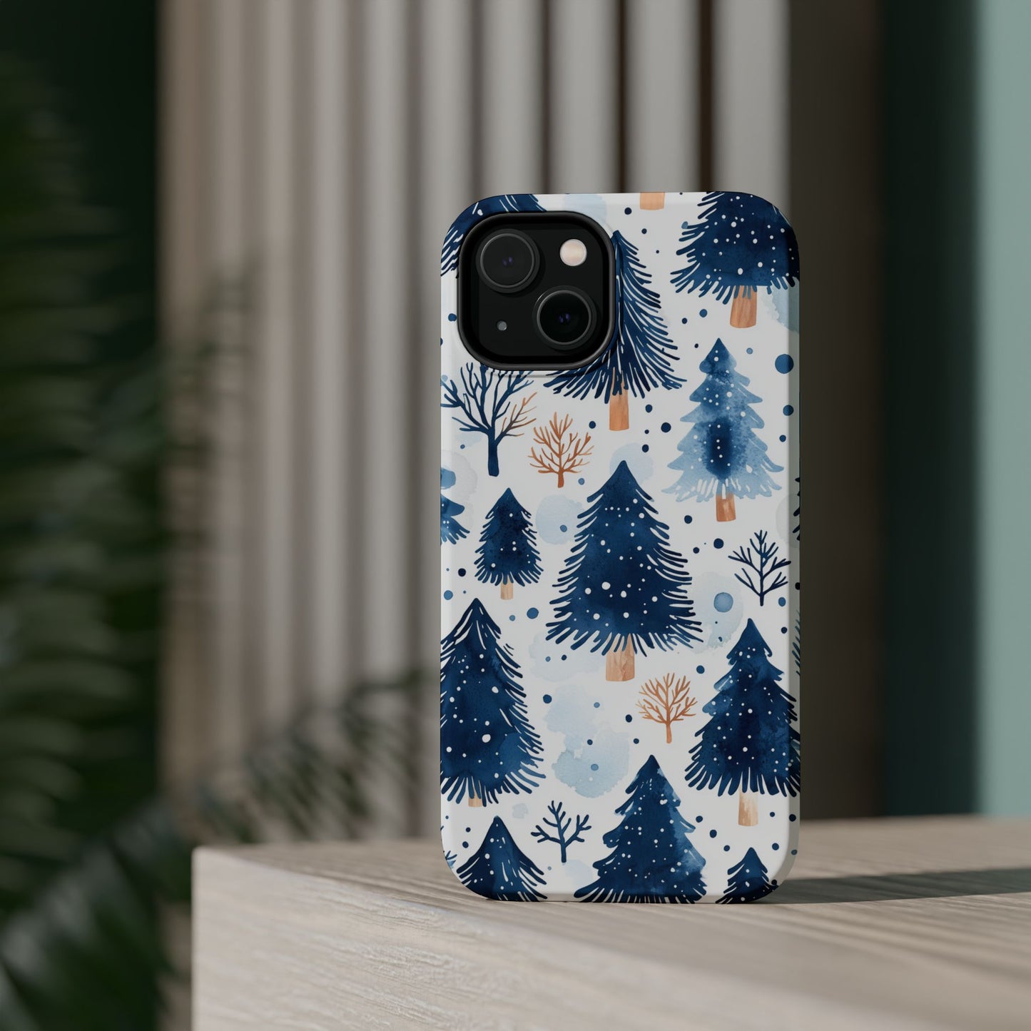 Winter Forest Watercolor - MagSafe iPhone Series Case