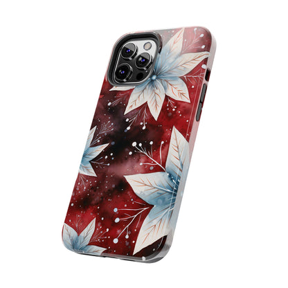 Winter Bloom Poinsettia – iPhone Case