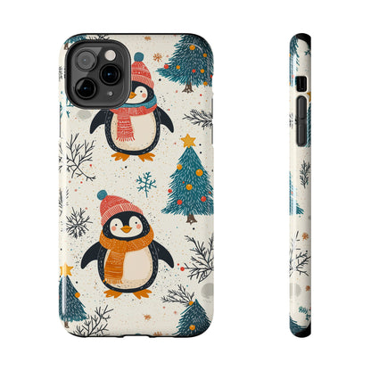 Penguin Wonderland – Snowy Christmas Cheer iPhone Case