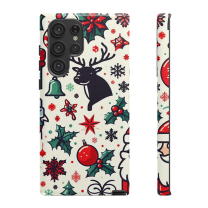 Cartoon Christmas Cheer – Samsung Galaxy Case