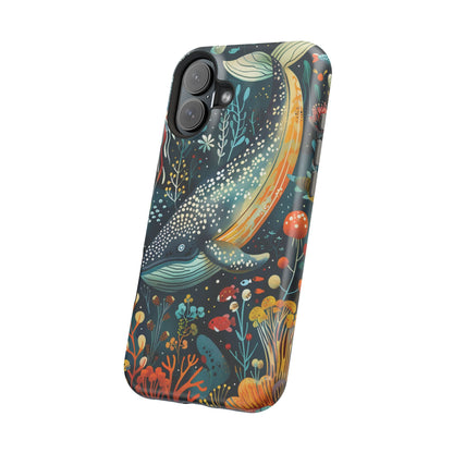 Oceanic Elegance Whale iPhone Case