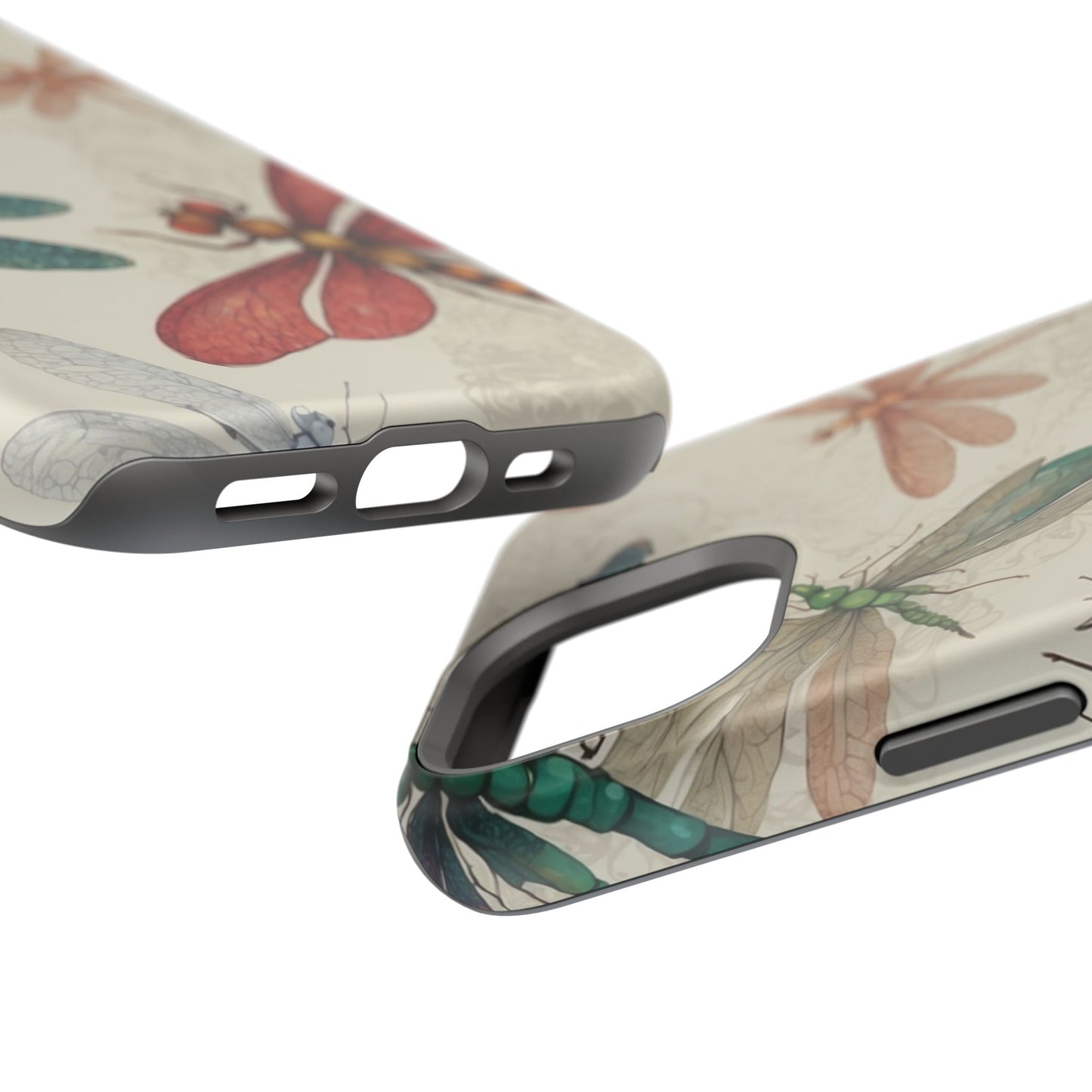 Vintage Dragonfly Garden – MagSafe iPhone Series Case