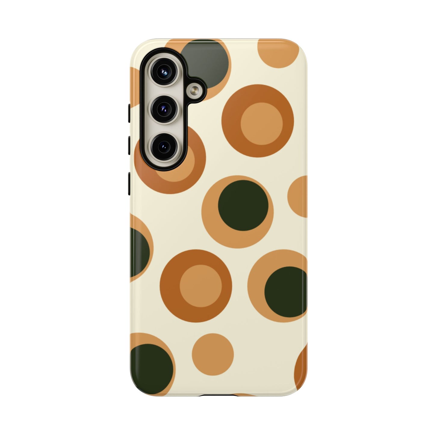 Retro Earthy Circles - Samsung Galaxy Case