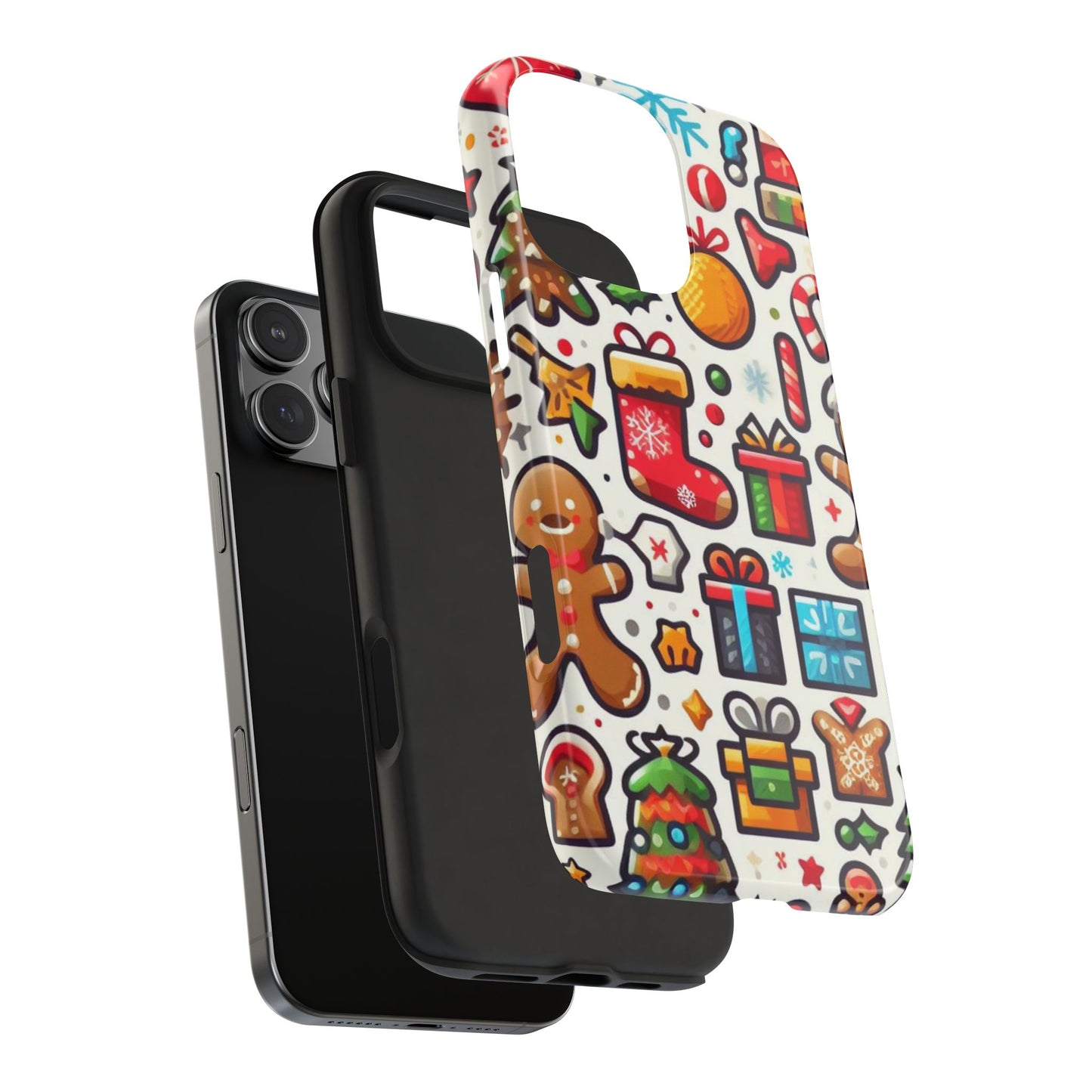 Festive Christmas Icons Pattern – iPhone Series Case