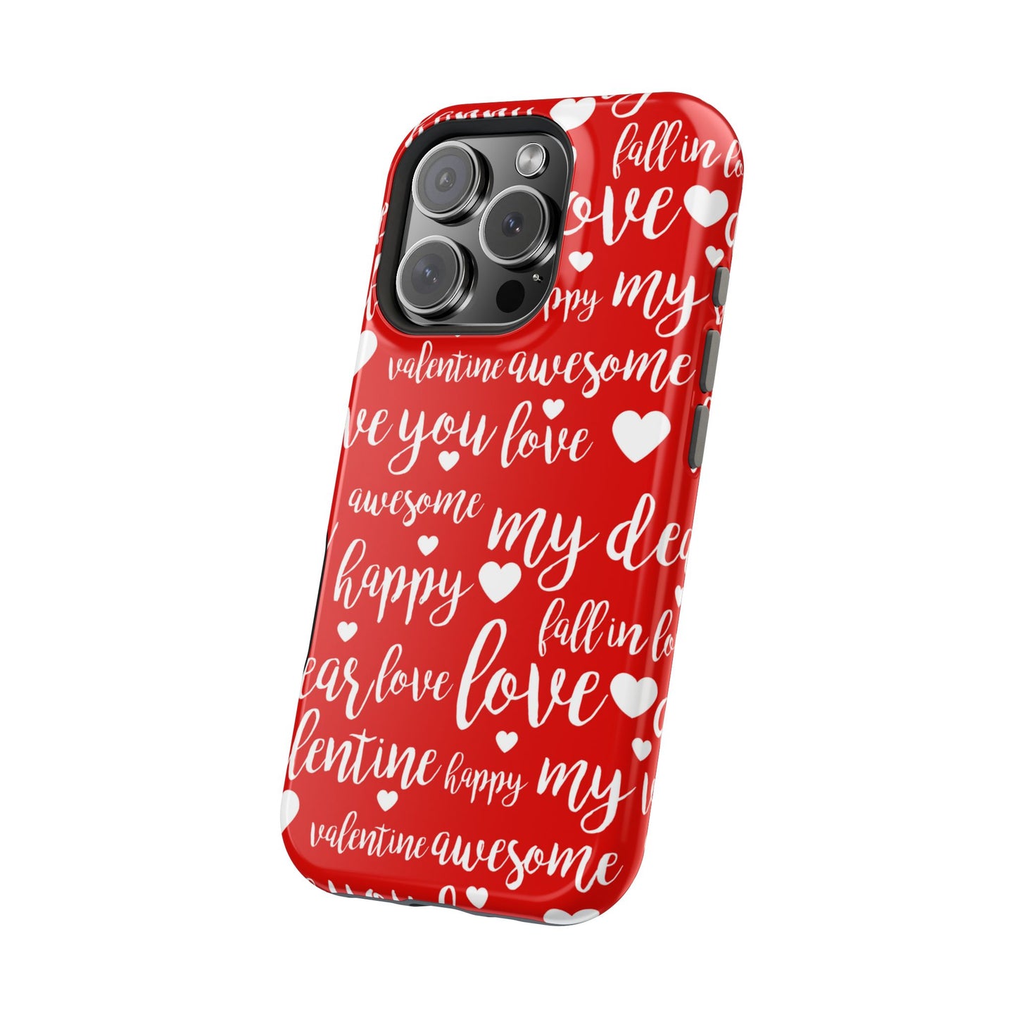 Valentine Words Pattern – MagSafe Case