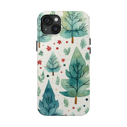 Watercolor Winter Forest - iPhone Series Case