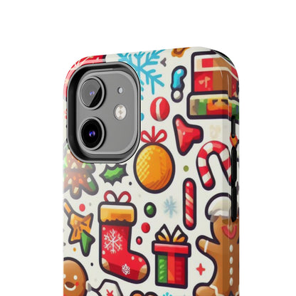 Festive Christmas Icons Pattern – iPhone Series Case