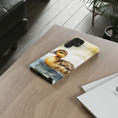 Graceful Duck Reflection – Samsung Galaxy Case