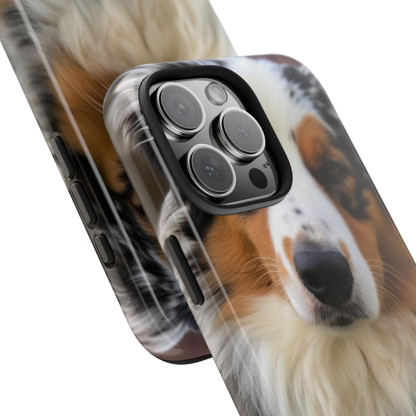 Aussie Farm Dog and Baby Chicks Phone Case