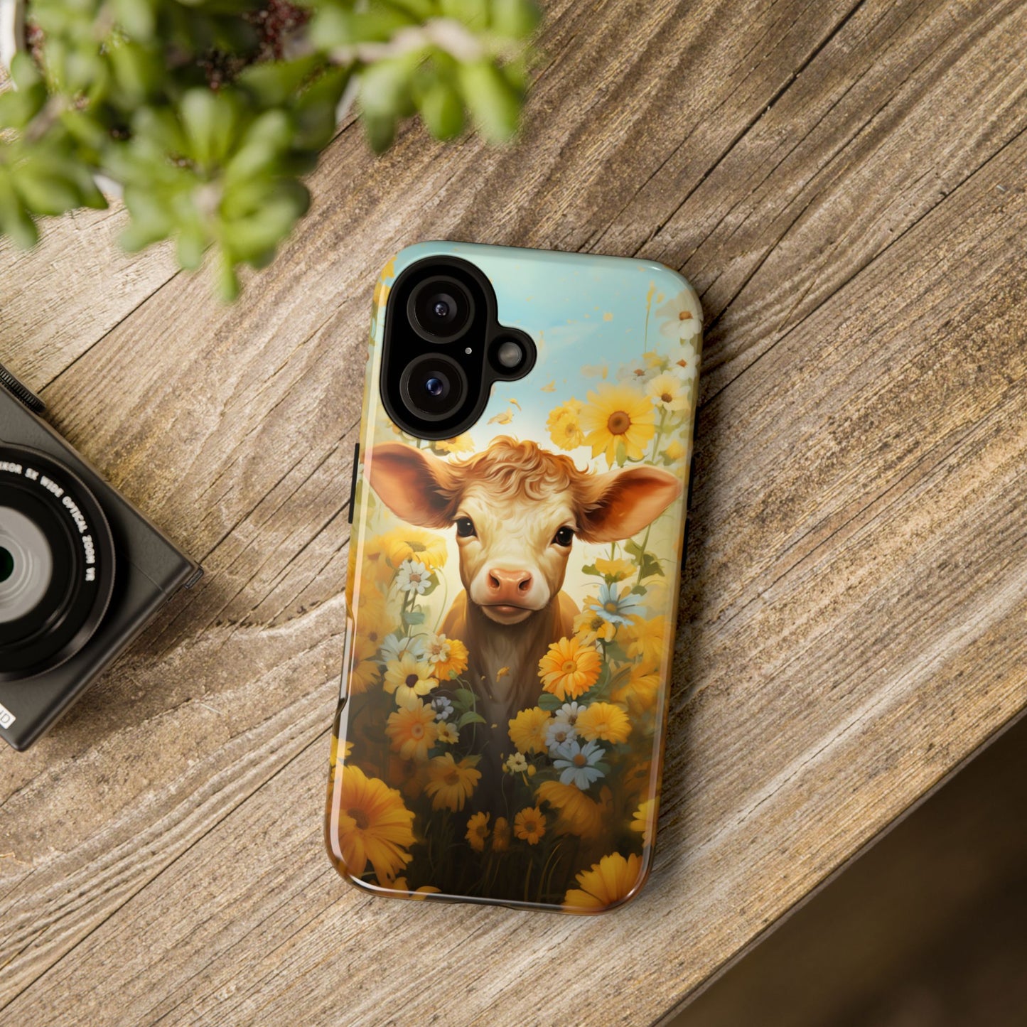 Baby Cow Phone Case - Perfect Gift!