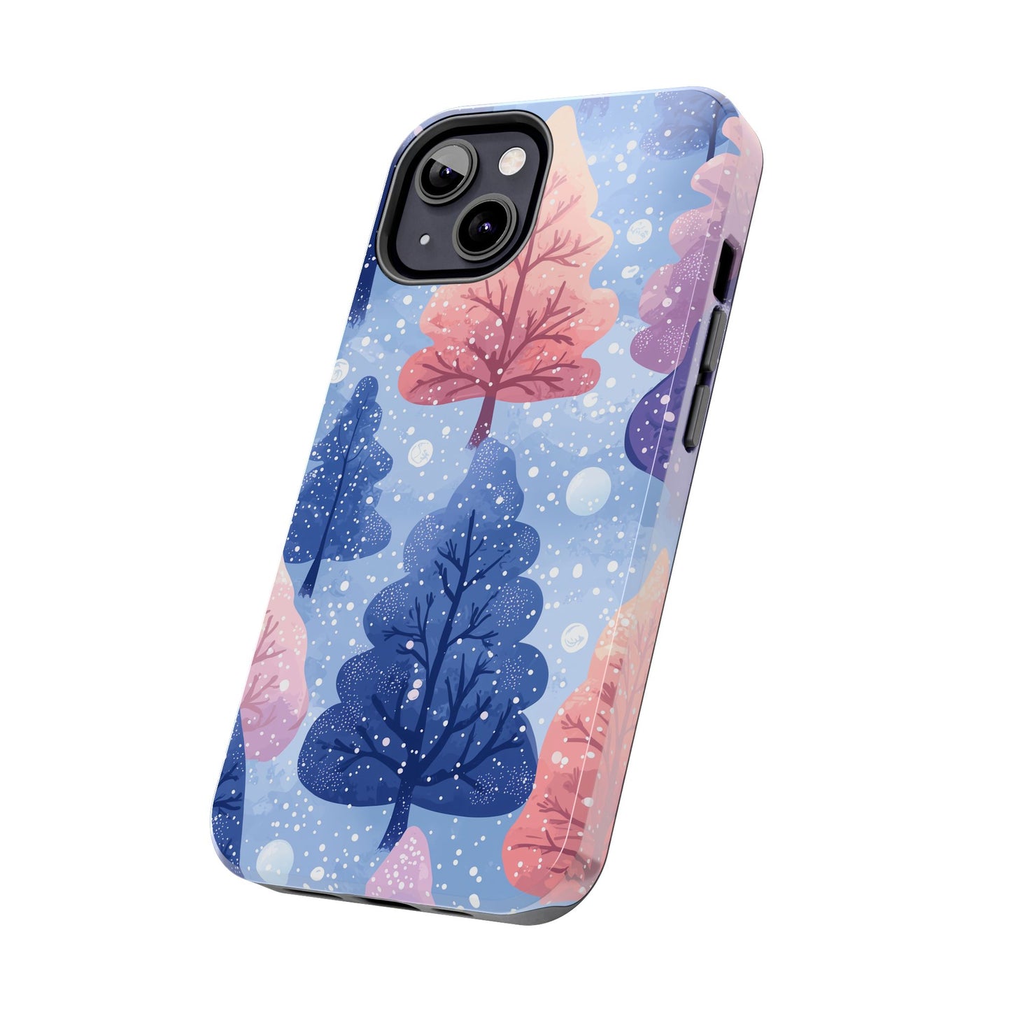 Pink & Purple Winter Wonderland - iPhone Series Case