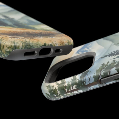 Tranquil Mountain Escape - MagSafe iPhone Case