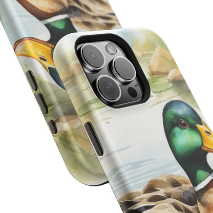 Serene Duck Reflection - MagSafe iPhone Case