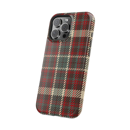 Cozy Rustic Plaid - MagSafe iPhone Series Case