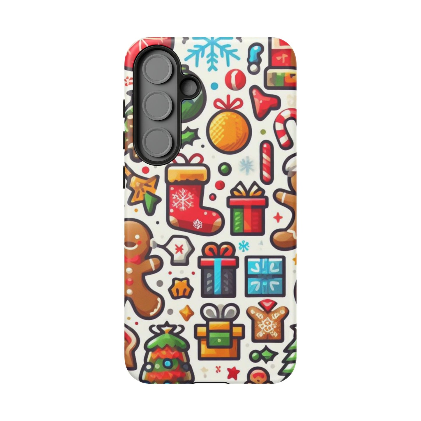 Festive Christmas Icons Pattern – Samsung Galaxy Series Case