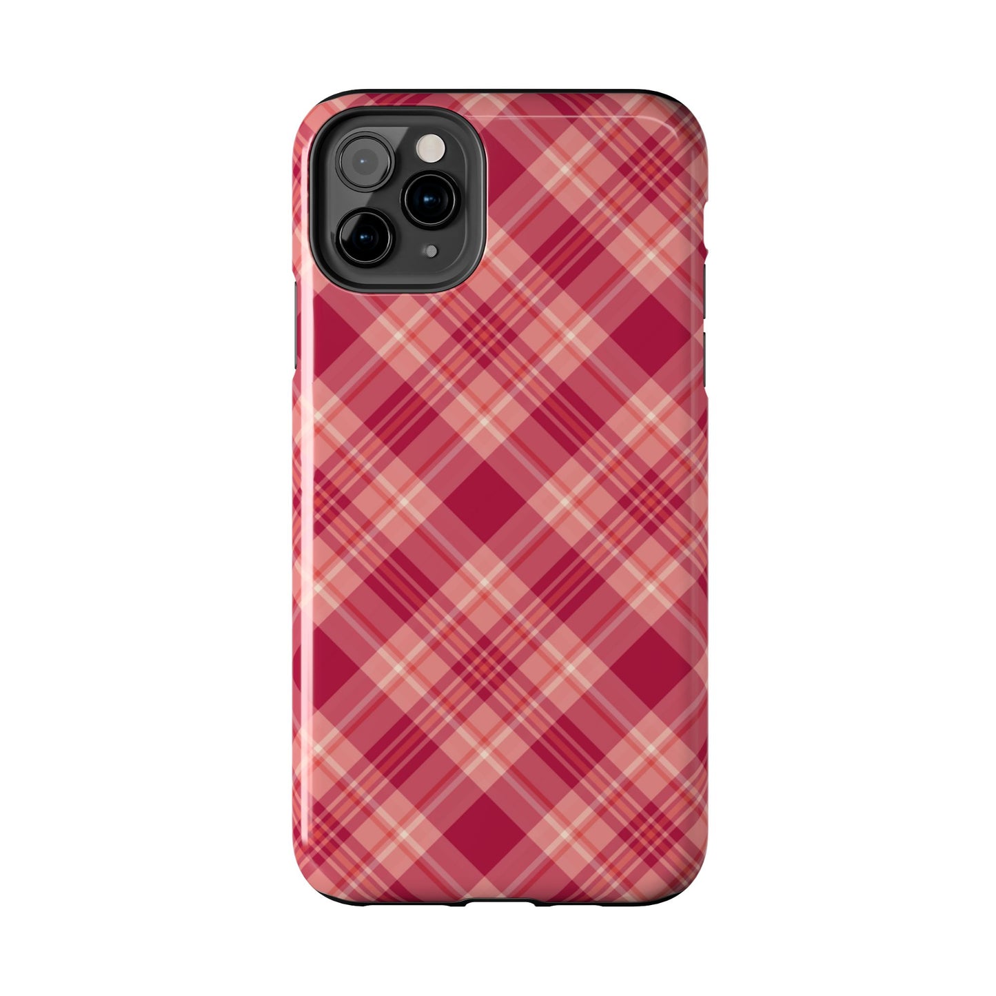 Rustic Red Plaid – iPhone Series Case