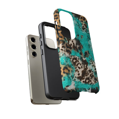 Aqua Splash Leopard - Samsung Galaxy Series Case