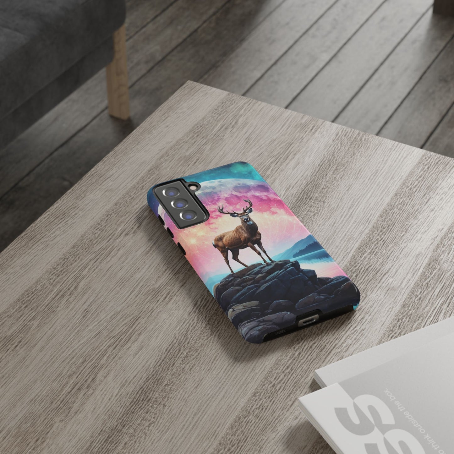 Stag in Moonlit Glow Samsung Galaxy Case