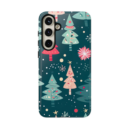 Whimsical Christmas Trees - Samsung Galaxy Series Case