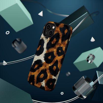 Safari Noir Gold Leopard iPhone Case