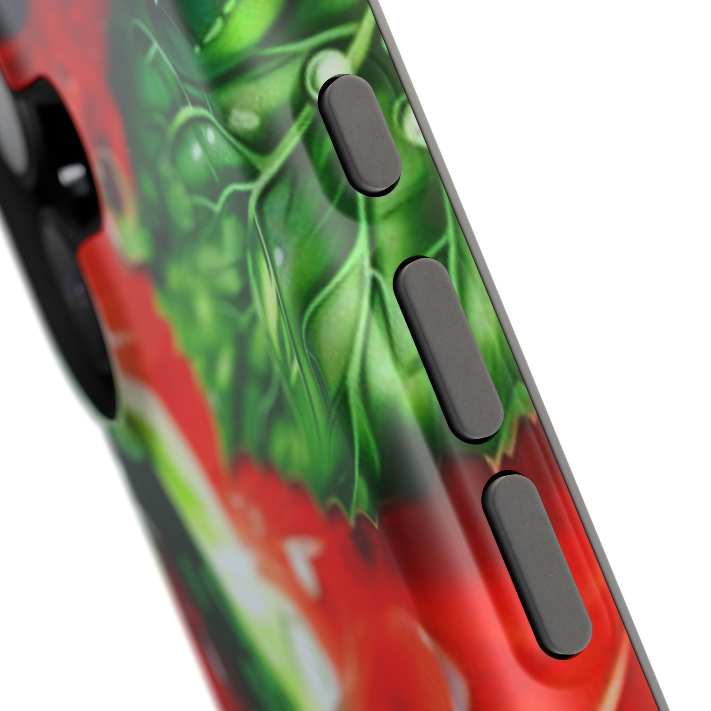 Juicy Watermelon & Mint MasSafe iPhone Case – Tough Dual-Layer, Vibrant Summer Design