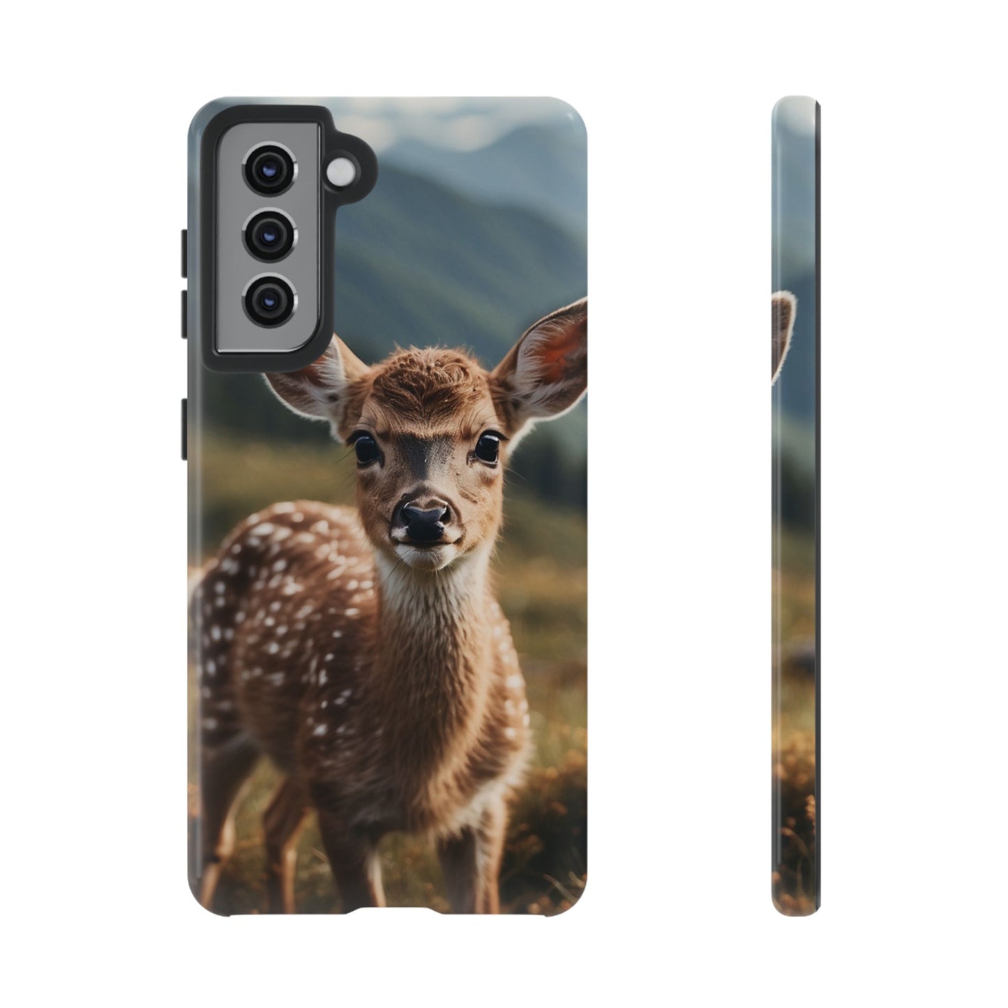 Gentle Fawn in Mountain Meadows Samsung Galaxy Case