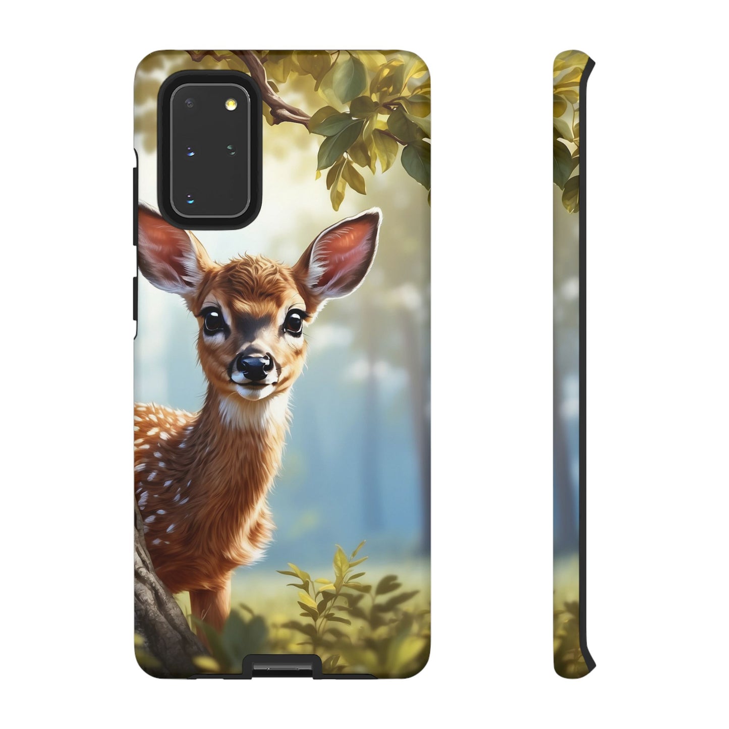 Whimsical Fawn in a Sunlit Forest Samsung Galaxy Case