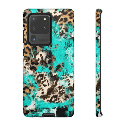 Aqua Splash Leopard - Samsung Galaxy Series Case