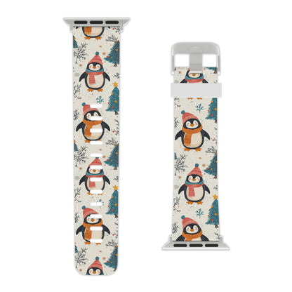  Snowy Christmas Cheer Apple Watch Band