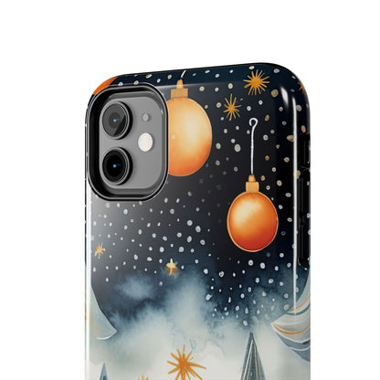 Winter Wonderland Gold Ornament – iPhone Series Case