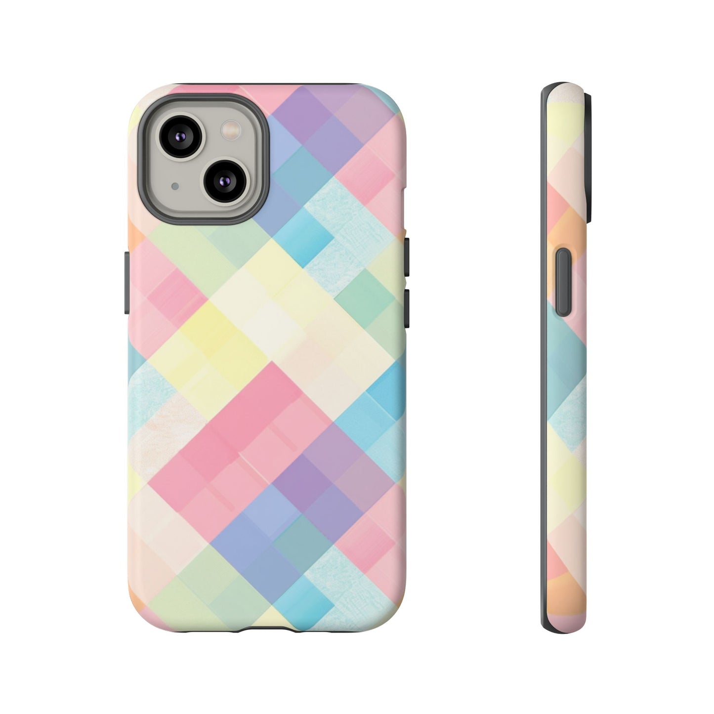 Spring Sonata Pastel Plaid Case