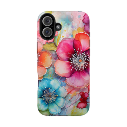 Vibrant Watercolor Floral Garden - iPhone Series Case