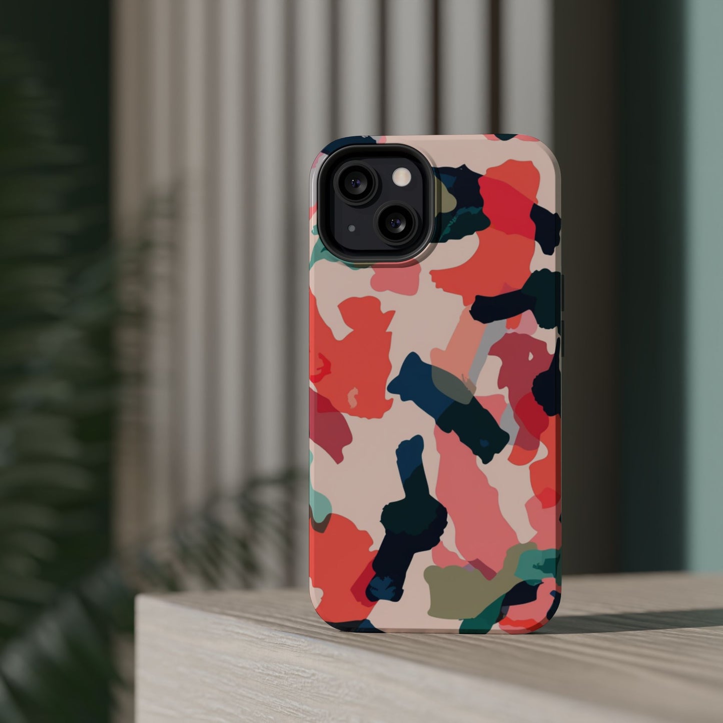 Modern Earthy Camo Abstract – MagSafe iPhone Case