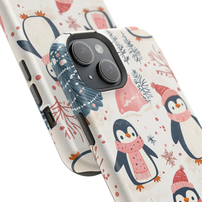 Penguin Paradise – Christmas Cheer MagSafe iPhone Case