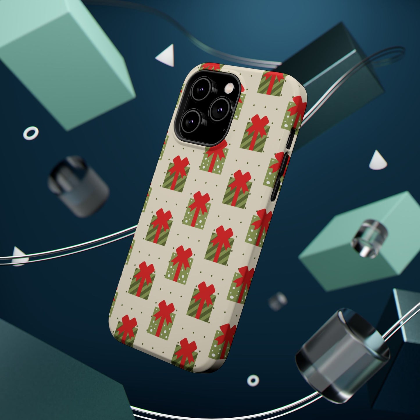 Festive Holiday Gift Pattern - MagSafe iPhone Series Case