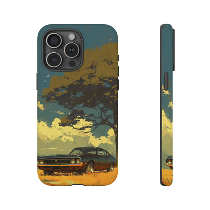 Retro Road Trip Vintage Car iPhone Case