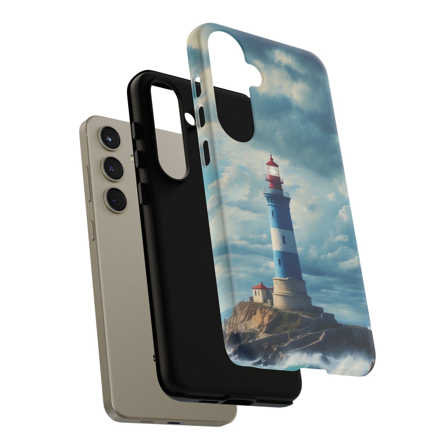 Samsung Galaxy Case - Coastal Lighthouse Design