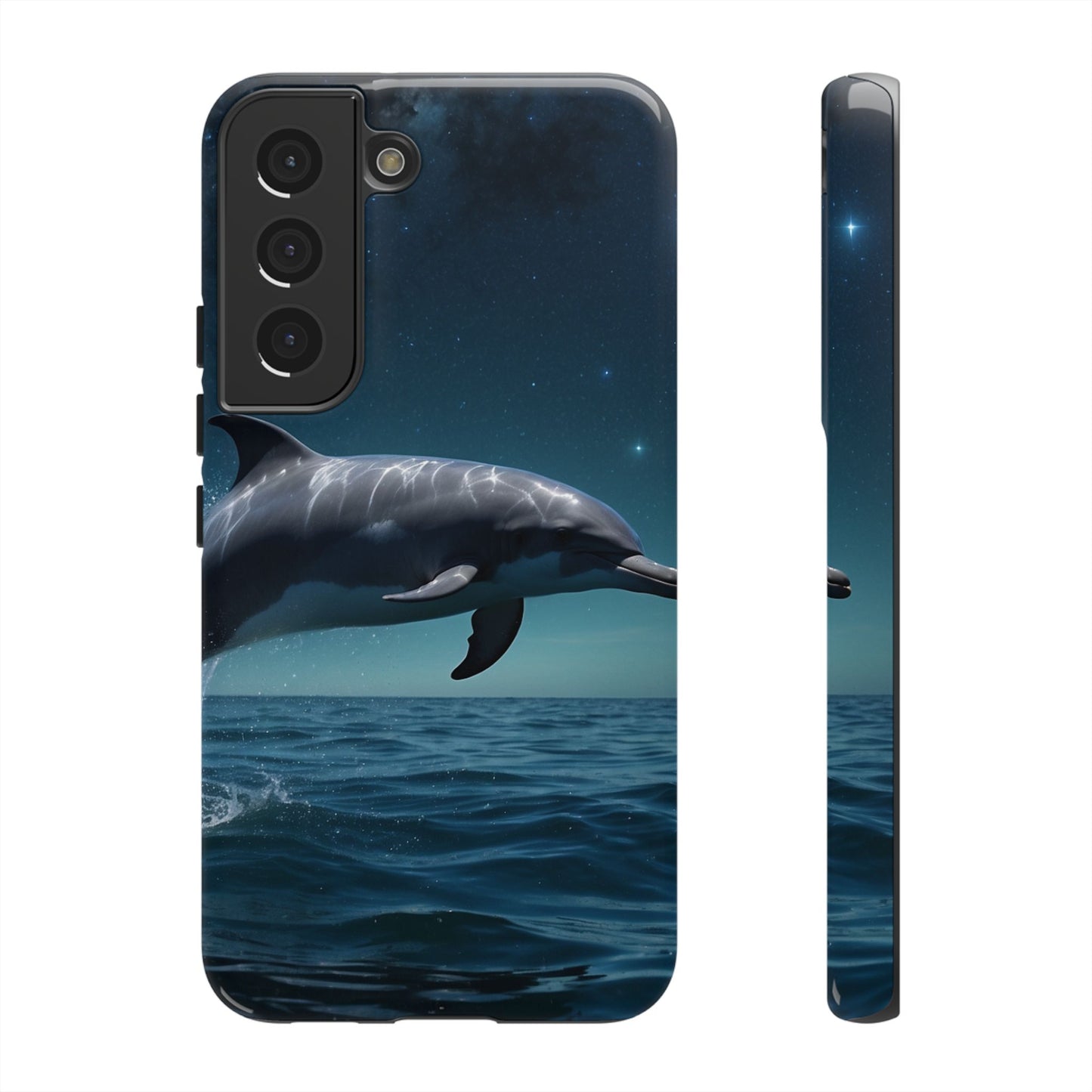 Midnight Ocean Dolphin - Samsung Galaxy Case