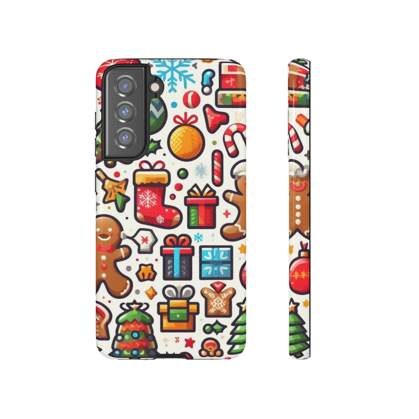 Festive Christmas Icons Pattern – Samsung Galaxy Series Case