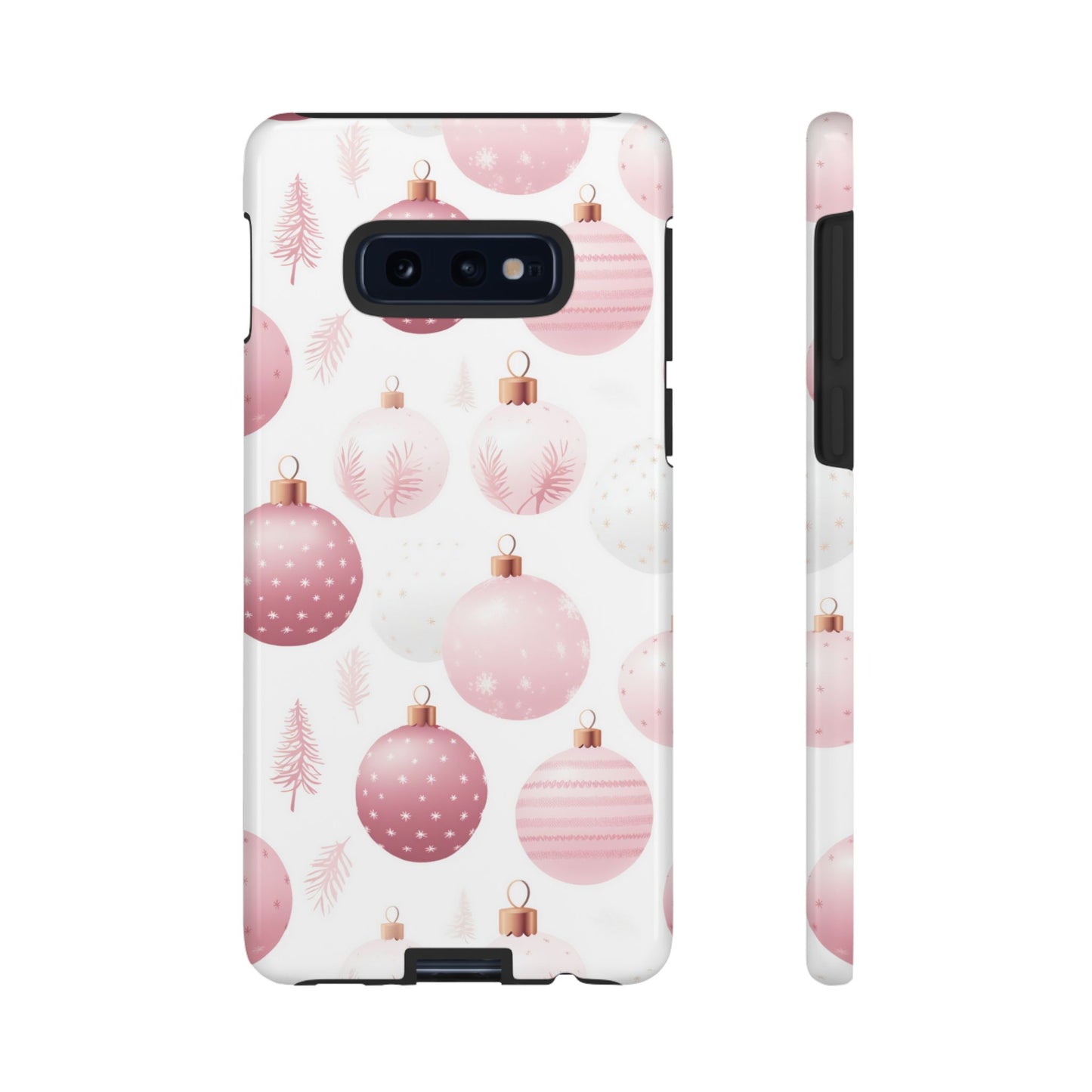 Samsung Galaxy Case: Merry in Pink – Christmas Balls