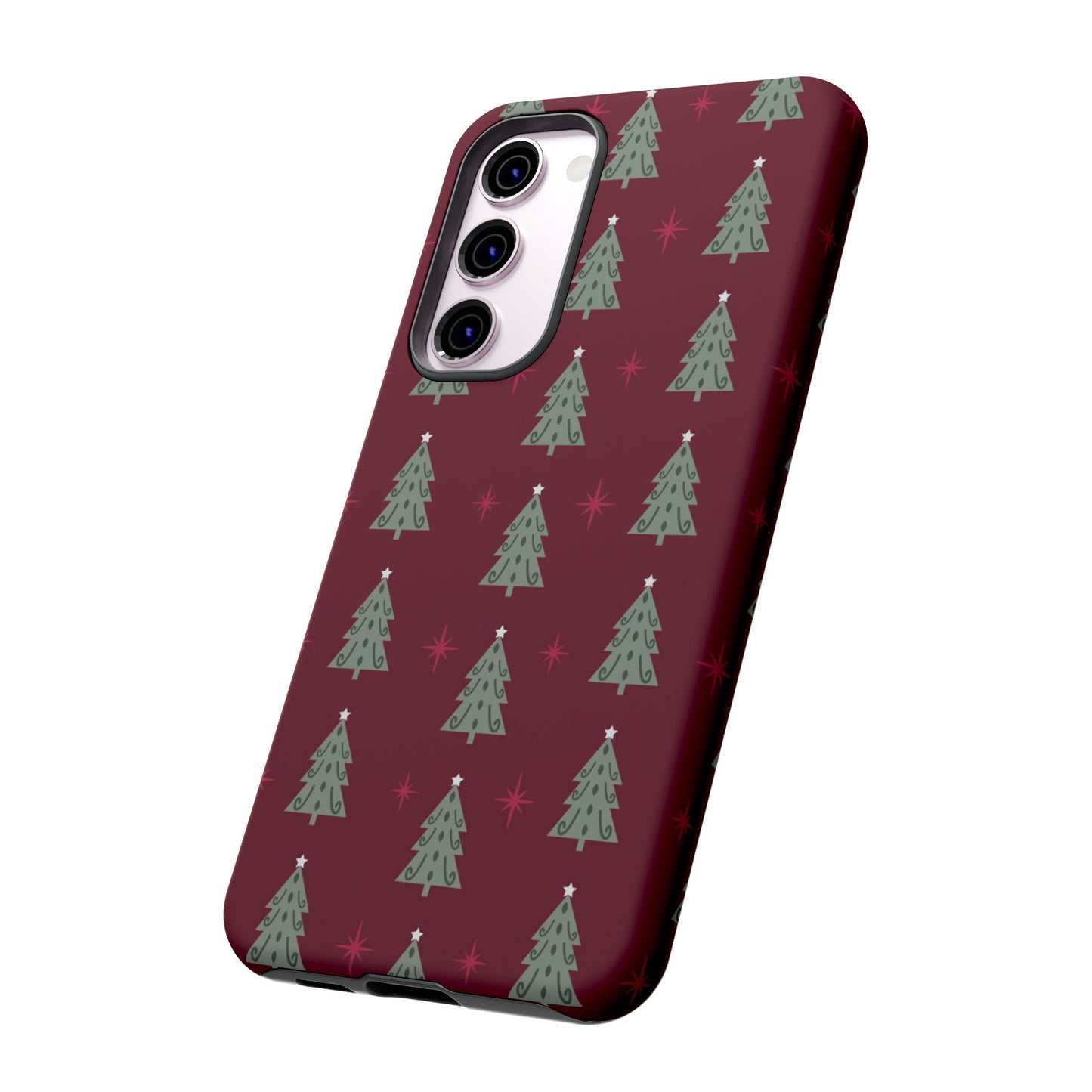 Retro Christmas Tree Pattern – Samsung Galaxy Series Case