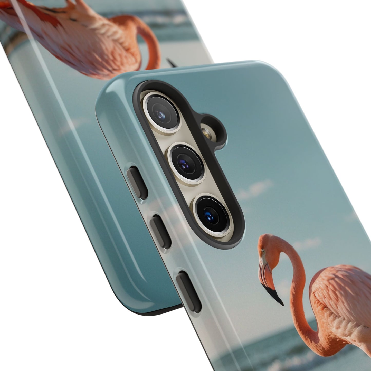 Flamingo Dreams – Bold Tropical Samsung Galaxy Phone Case