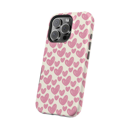 Heartfelt Pattern MagSafe iPhone Case